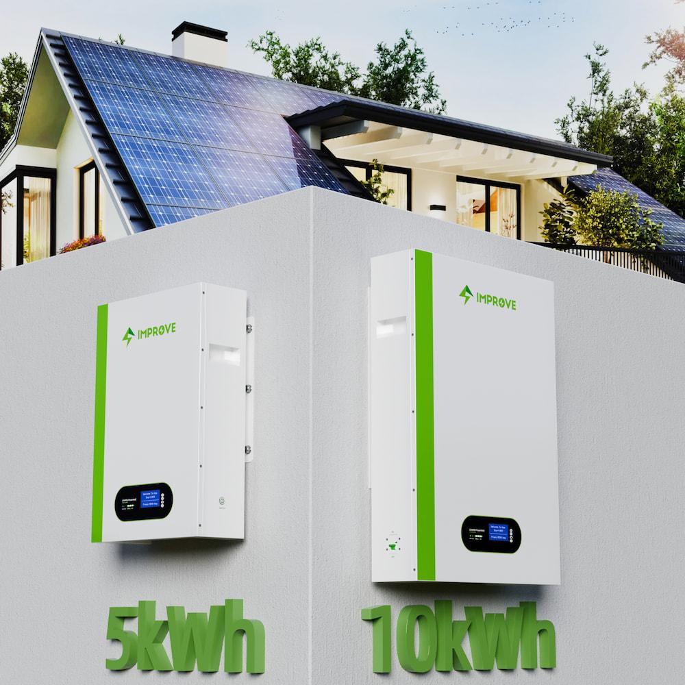 48V 200Ah powerwall wall mounted residential energy storage battery