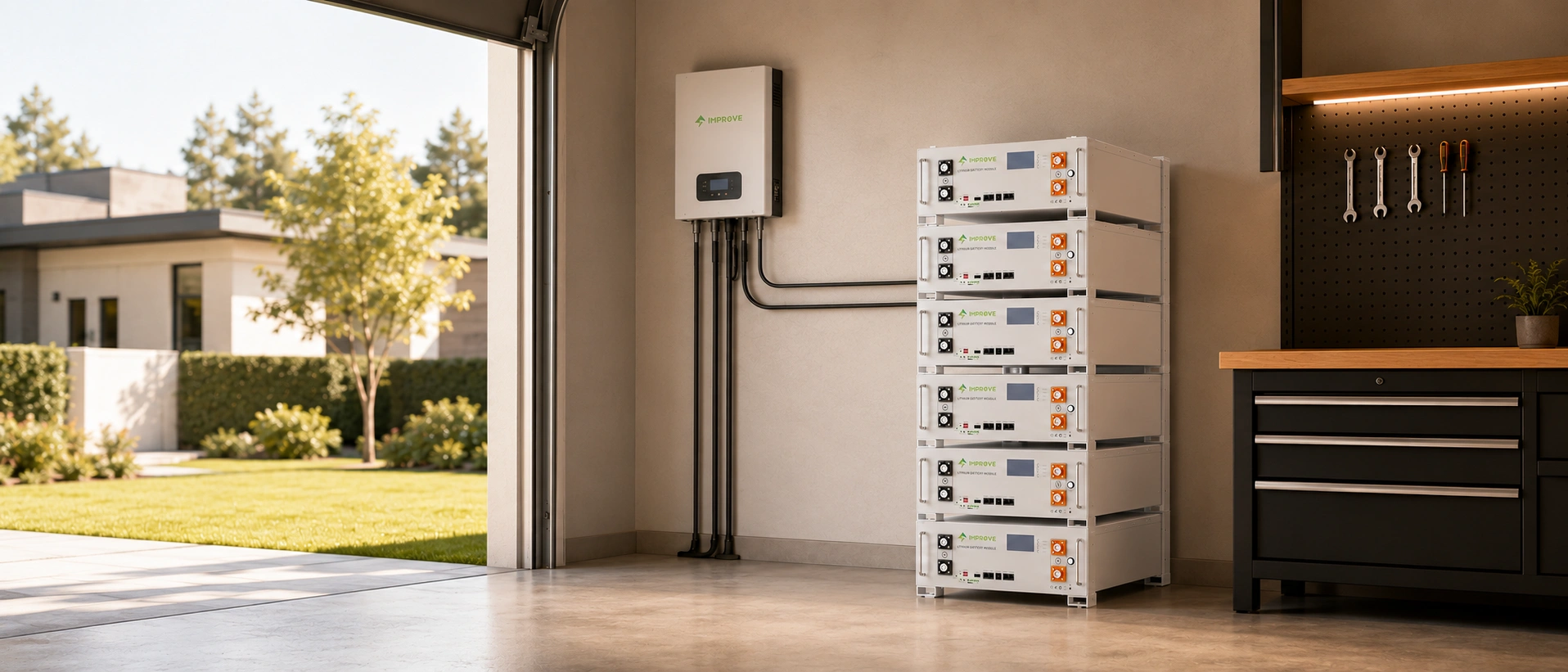 51.2V 200Ah cabinet-type rack mounted LiFePO4 energy storage battery